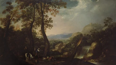 Táj patakkal, 1665